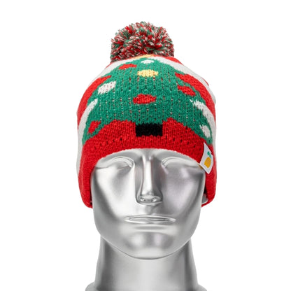 Striped Knitted Beanie