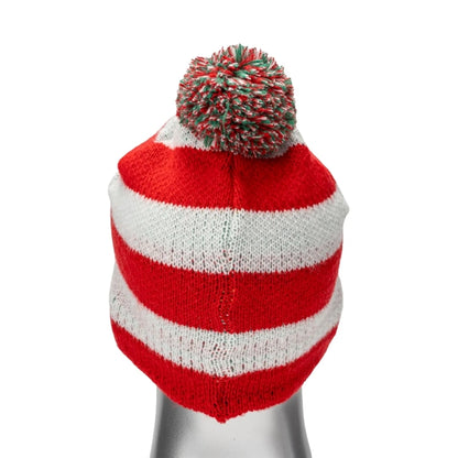 Striped Knitted Beanie