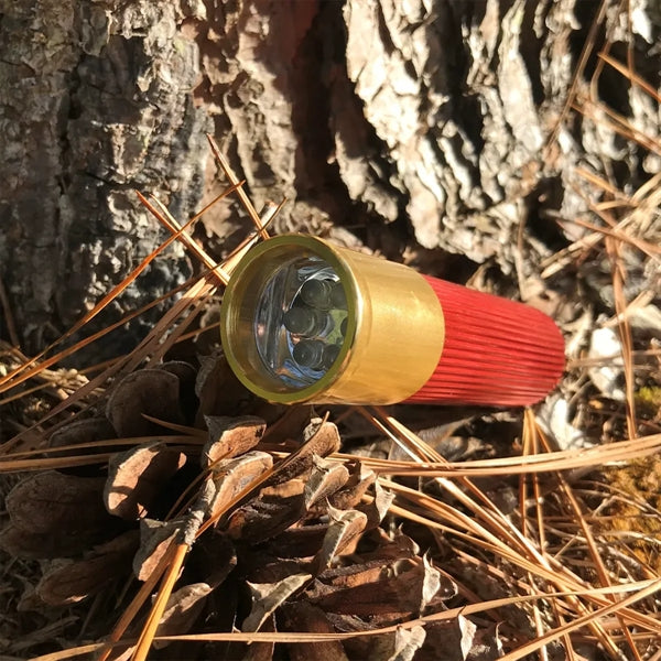 Gauge Shotgun Shell 6-LED Flashlight