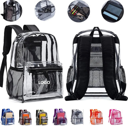 PVC Transparent Backpack