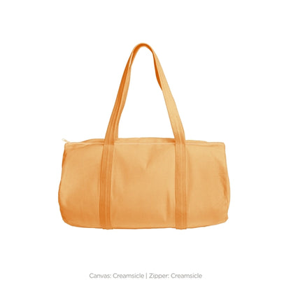 DARLING DUFFEL - COLORED CANVAS - SMALL