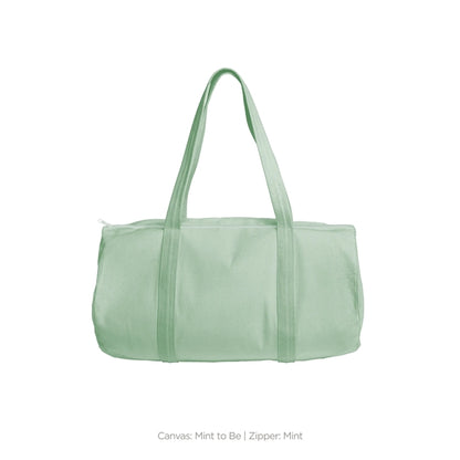 DARLING DUFFEL - COLORED CANVAS - SMALL