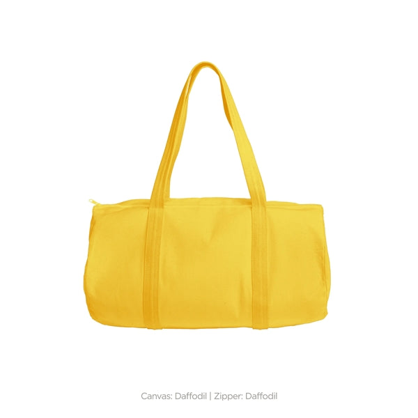 DARLING DUFFEL - COLORED CANVAS - SMALL
