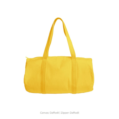 DARLING DUFFEL - COLORED CANVAS - SMALL