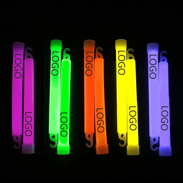 6" Glow Light Stick with Connector