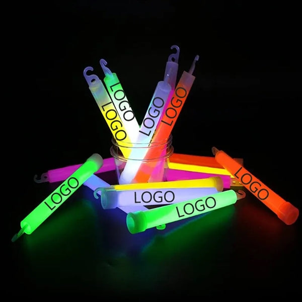6" Glow Light Stick with Connector