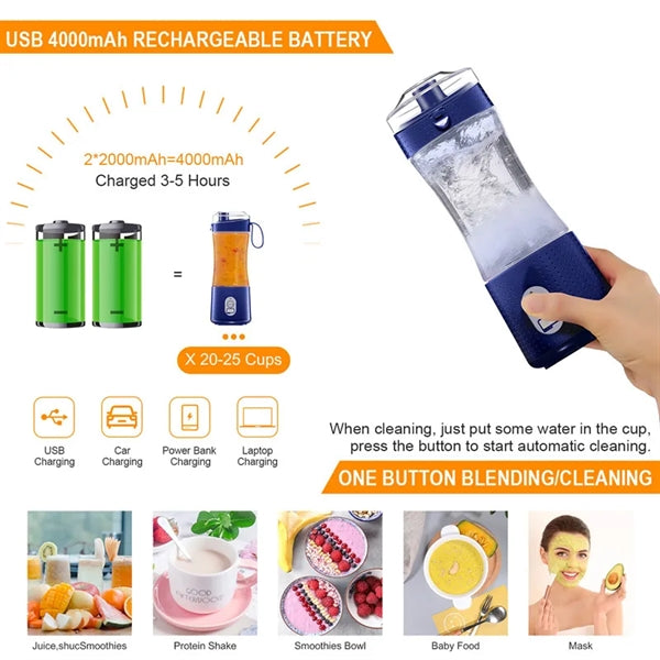 13Oz Portable Personal Size Blender