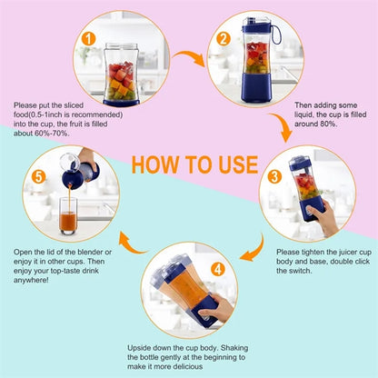 13Oz Portable Personal Size Blender