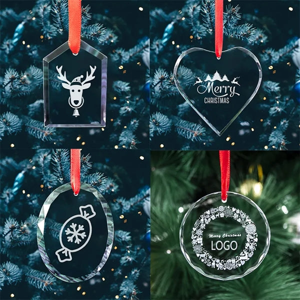Christmas Crystal Decoration Hanging Ornament