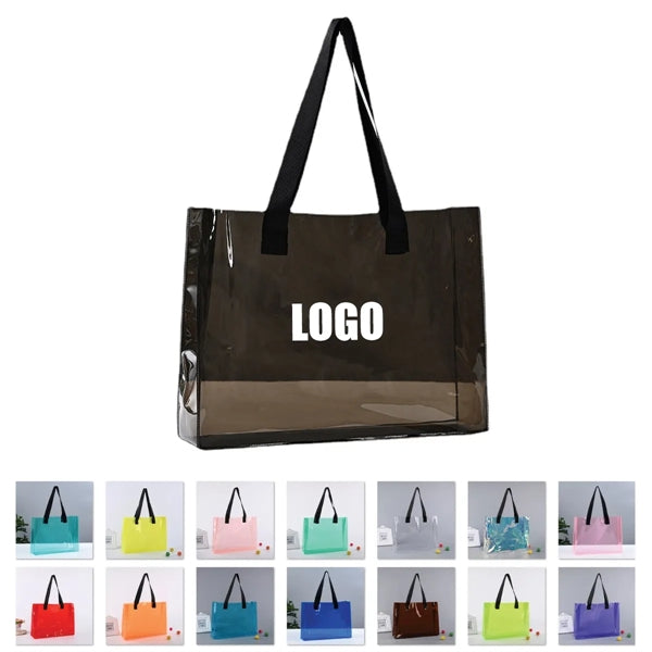 Large PVC Clear Tote Bag