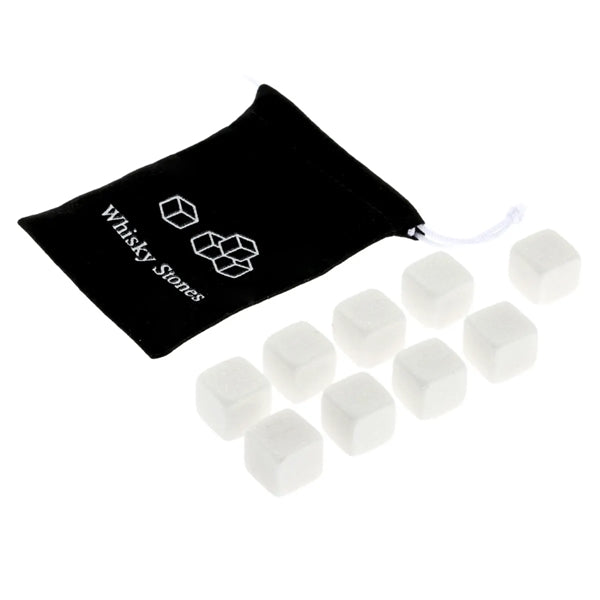 Whiskey Ice Cube Stone Glass Gift Set