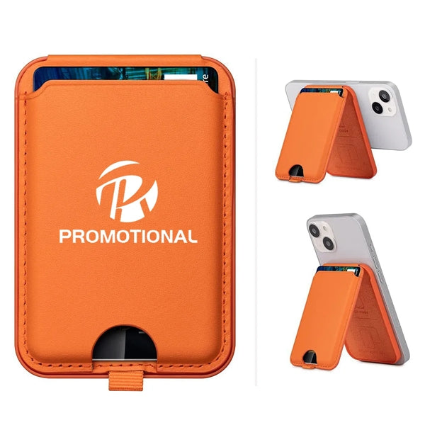 Magnetic iPhone Wallet Stand