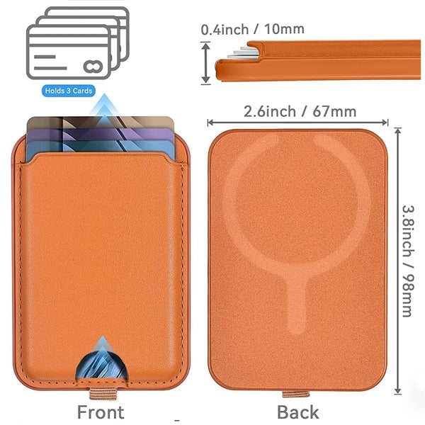 Magnetic iPhone Wallet Stand