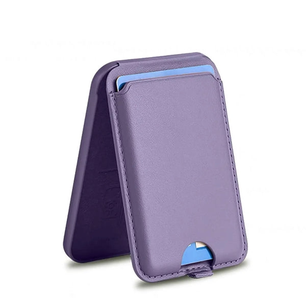 Magnetic iPhone Wallet Stand