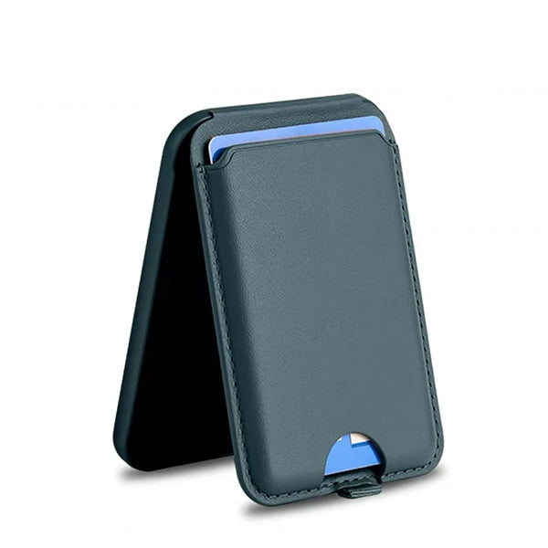 Magnetic iPhone Wallet Stand