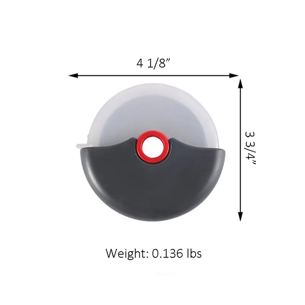 Stainless Steel Handheld Round Rolling Pizza Cutter Wheel