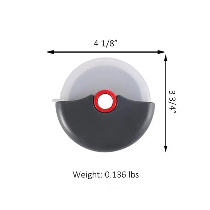 Stainless Steel Handheld Round Rolling Pizza Cutter Wheel