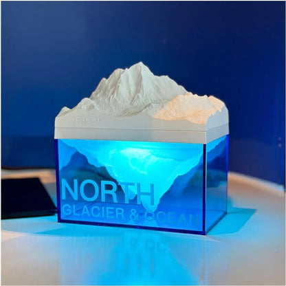 Decor Glacial Night Light Aromatherapy Diffuser