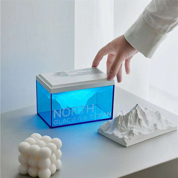 Decor Glacial Night Light Aromatherapy Diffuser
