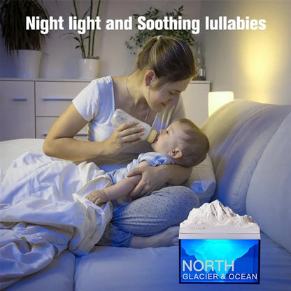 Decor Glacial Night Light Aromatherapy Diffuser