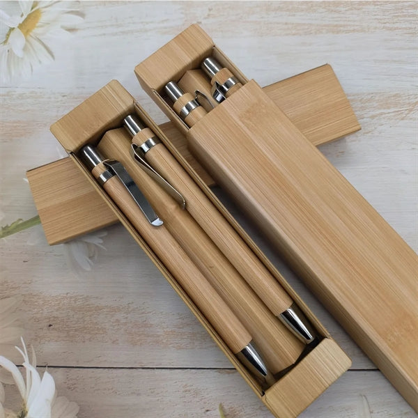 Bamboo Pen Set