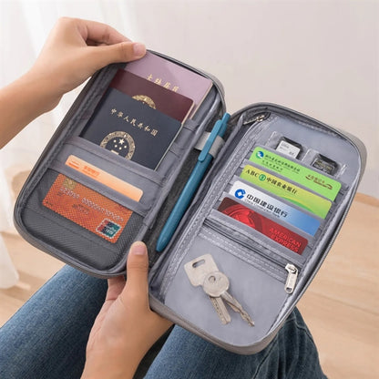 Travel Passport Cover Card Holder