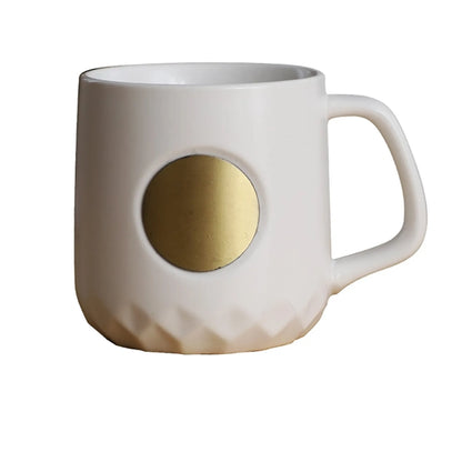 12.8 oz Bronze Medal Custom Ceramic Mug