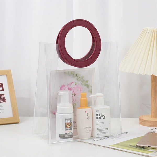Clear Transparent PVC Handbag