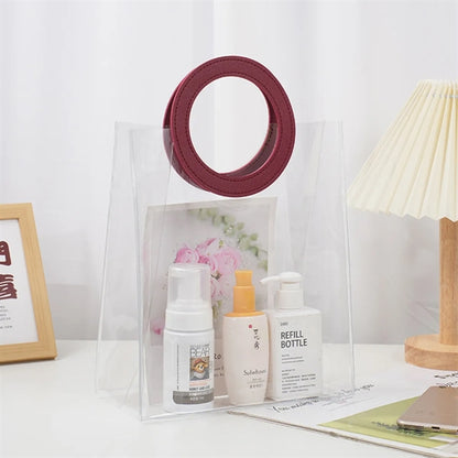 Clear Transparent PVC Handbag