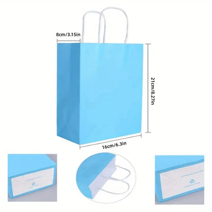 Kraft Paper Shopping Bag With Handle