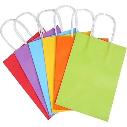 Kraft Paper Shopping Bag With Handle