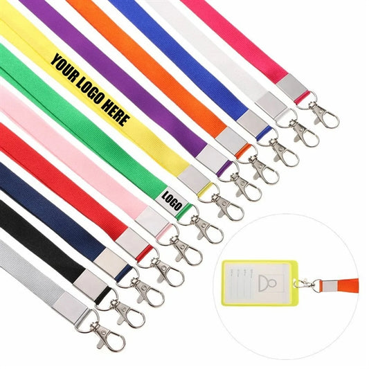 Neck Strap Lanyard With Clip For ID Card