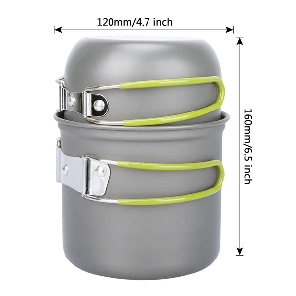 Portable Camping Pot Set