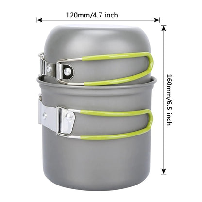 Portable Camping Pot Set