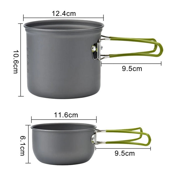 Portable Camping Pot Set