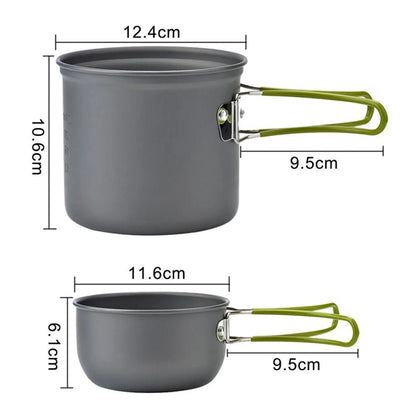 Portable Camping Pot Set