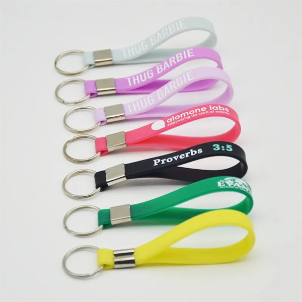 Silicone Bracelets Keychain