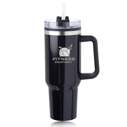 40 oz. Hugo Plastic Interior Stainless Steel Travel Mug