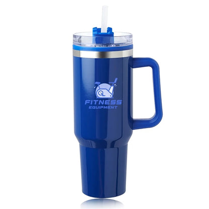 40 oz. Hugo Plastic Interior Stainless Steel Travel Mug
