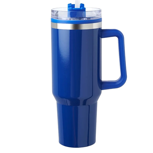 40 oz. Hugo Plastic Interior Stainless Steel Travel Mug