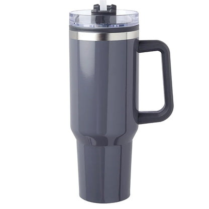 40 oz. Hugo Plastic Interior Stainless Steel Travel Mug