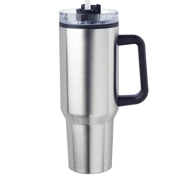 40 oz. Hugo Plastic Interior Stainless Steel Travel Mug