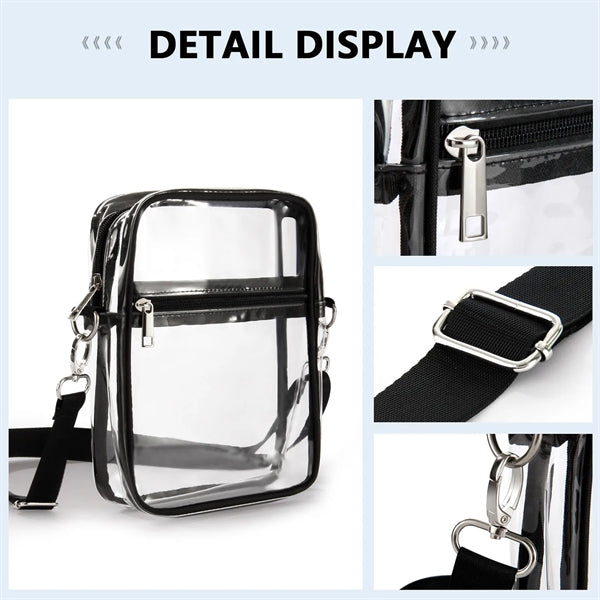 Clear Messenger Bag