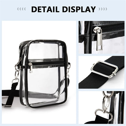 Clear Messenger Bag