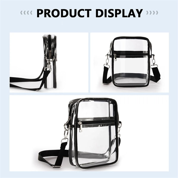 Clear Messenger Bag