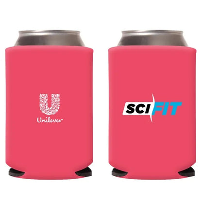 Budget Can Cooler Holder One Color Imprint
