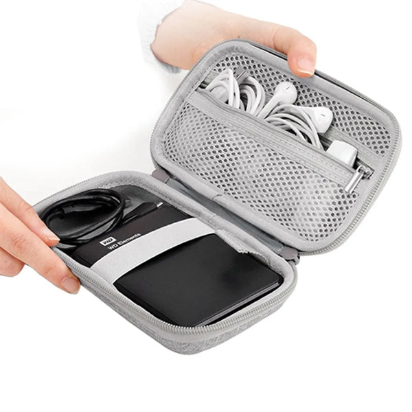 Hard Shell Cable Organizer Case