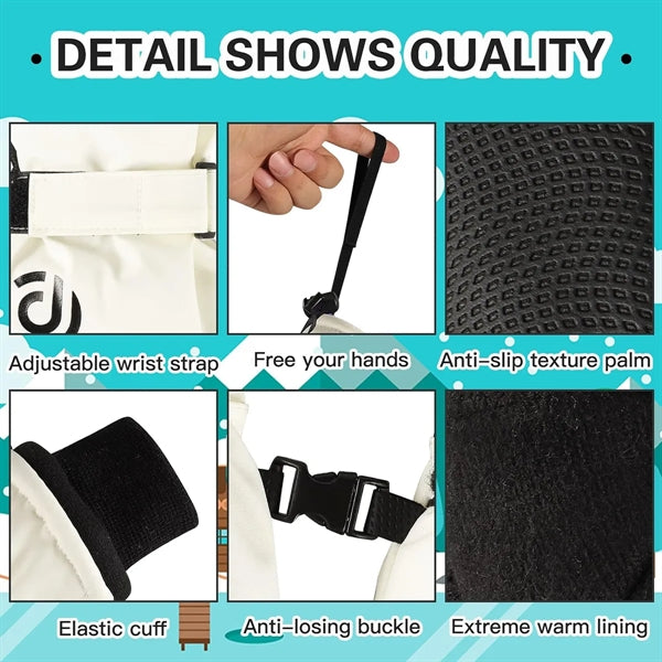 Waterproof Ski Gloves