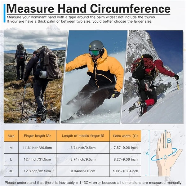 Waterproof Ski Gloves