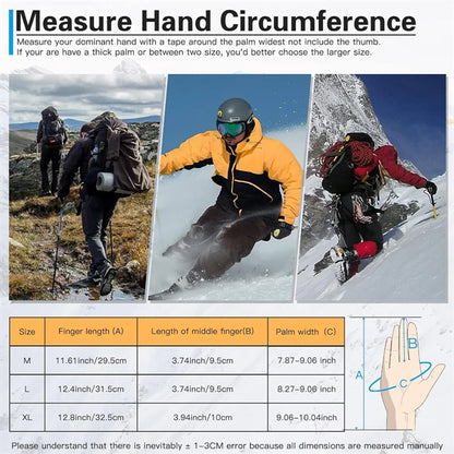 Waterproof Ski Gloves
